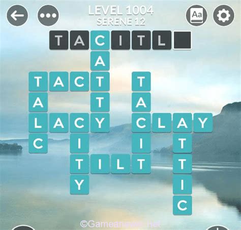 The same list may contain what other readers found so all are compiled in the same list. . Wordscapes level 1004
